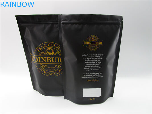 Top quality customized gravure printing coffee square bottom coffee bag
