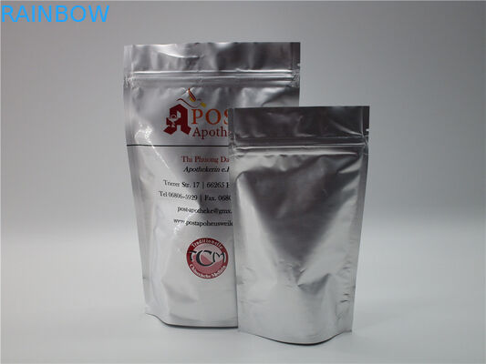 600g 1kg OEM Zipper Food Packaging Bag Brown Kraft Paper Bag With Window / Zipper