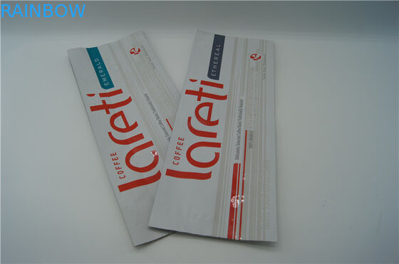 Customzied side gusset coffee packaging bags for ground coffee with valve