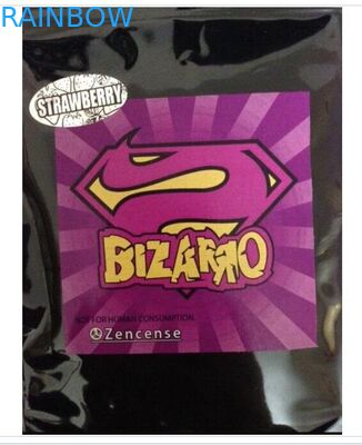 10g Bizarro Herbal Incense Zip Lock Bags Stand Up Spout Pouch With Different Flavors