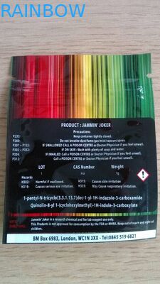 Colorful printing k Herbal Incense Packaging bag for 1g Jammin Joker