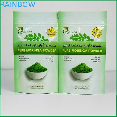 Custom Doypack Plastic Pouches Packaging Stand Up Zipper Bag For Dried Blueberries