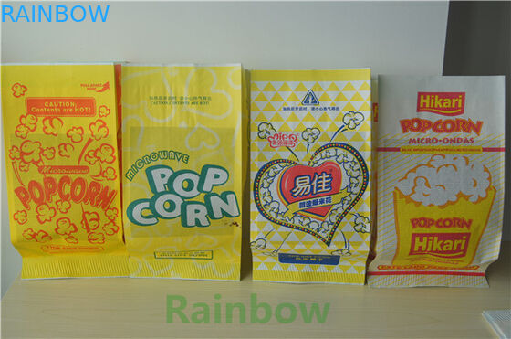 custom printed paper Snack Bag Packaging microwave popcorn bags