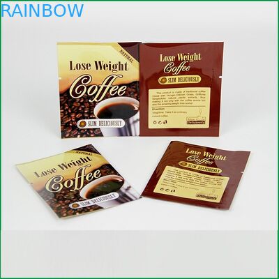 PET VMPET PE Plastic Pouches Packaging For Coffee Powder / Coffee Sachet