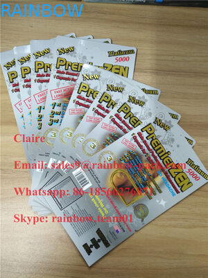 PremierZen Gold Male Enhancement Pill card blister packaging in stock with 3D effect