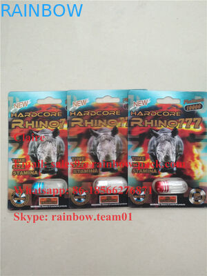 Top-rated Rhino sex pill 3d packing / Male enhancement pill packing card / 3d blister packing card