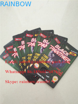 Sexual Capsule Blister 3D Paper Card / Male Sexual Performance Enhancement Sex Pill Package