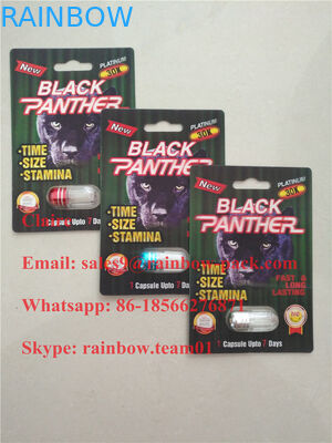 Sexual Capsule Blister 3D Paper Card / Male Sexual Performance Enhancement Sex Pill Package