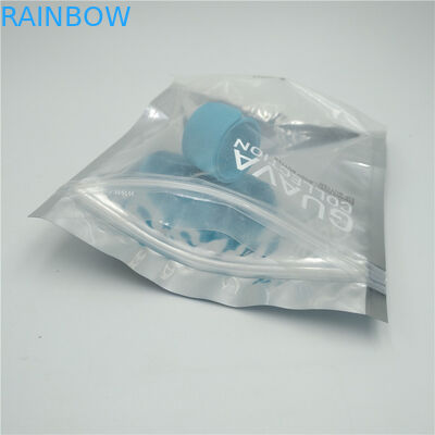 Transparent Zippler Top Mylar Aluminum Foil Bags , Coffee Packaging Bags Eco Friendly