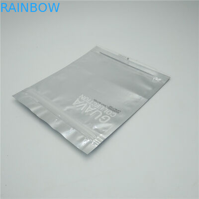 Transparent Zippler Top Mylar Aluminum Foil Bags , Coffee Packaging Bags Eco Friendly