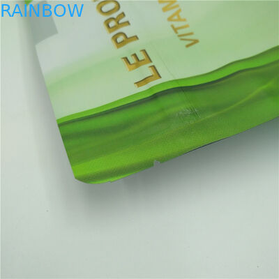 Resealable Plastic Pouches Packaging , Zipper Pet Food Bag For Animal Supplement