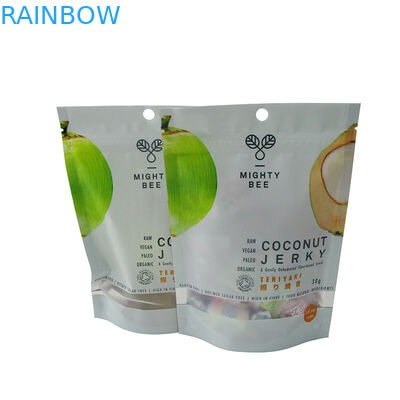 Stand Up Zipper Bag Plastic Pouches Packaging For Chocolate Chip Cookies Biscuit