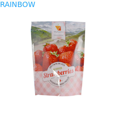 customized Stand Up Pouches zipper bag food grade plastic nut snack bags