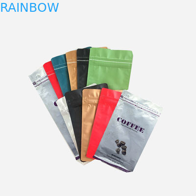 1lb 2lb 3lb resealable Plastic Pouches Packaging zipper stand up foil pouch