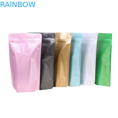 1lb 2lb 3lb resealable Plastic Pouches Packaging zipper stand up foil pouch