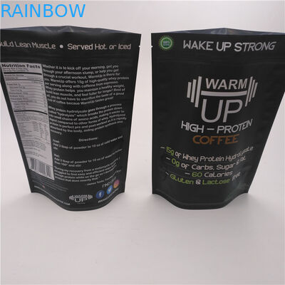 Food Grade reusable Stand Up Plastic Pouches Packaging Foil Coffee Bags 250g 500g 1kg