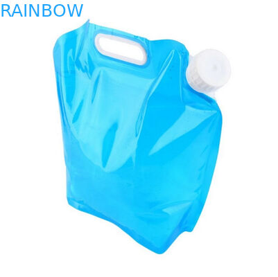Outdoor Sports Spout Pouch Packaging 2L 3L 5L 10L BPA Free Folding Water Spout Pouch
