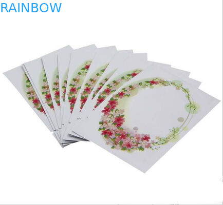 Custom Printed Three Side Sealed White Color Sample Plastic Packaging Bag For Face Mask