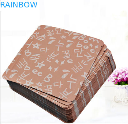Custom Black Three Side Sealed Cosmetic Sample Packaging Bag For Cream