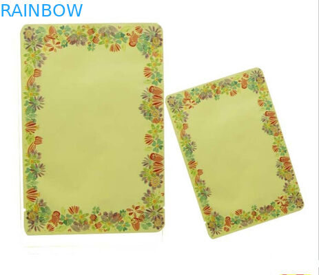 Custom Black Three Side Sealed Cosmetic Sample Packaging Bag For Cream