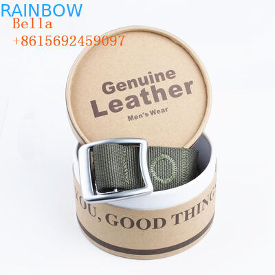 Colored Handmade Paper Box Packaging 350g Thickness With Round Shape