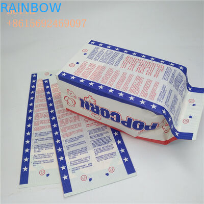 Microwave Popcorn Snack Bag Packaging