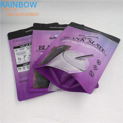 Self Standing Zipper Plastic Pouches Packaging SGS Certificate For Dry Fruit