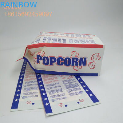 100g / 120g Microwave Popcorn Bag Reflective Paper For Manual / Auto Filling Machine
