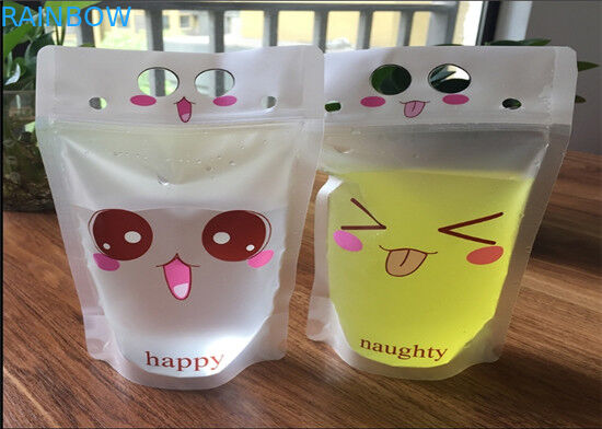 Zipper Stand Up Pouches Gravnre Printing Reusable Custome Thickness For Milk