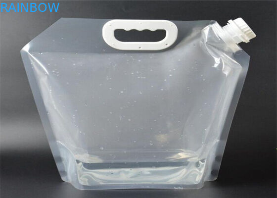 Folding Portable Water Storage Bag 3L / 5L / 10L For Outdoor Sports