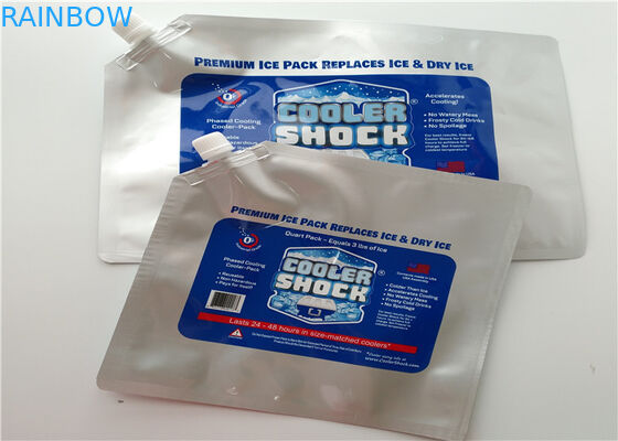 Supermarket Sea Food Fruits Disposable Aluminum Foil Insulated Cooler Bag/Ice bag