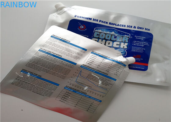 Supermarket Sea Food Fruits Disposable Aluminum Foil Insulated Cooler Bag/Ice bag