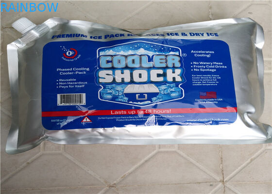 Supermarket Sea Food Fruits Disposable Aluminum Foil Insulated Cooler Bag/Ice bag