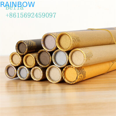 Cardboard Cylinder Paper Box Packaging Round / Customized Shape 350g