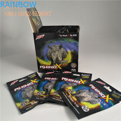 Hang Hole Plastic Pouches Packaging k Pill Bags The Plastic Zipper Foil Bag With Logo Printing