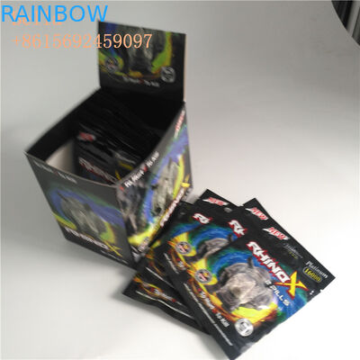 Logo Customized Plastic Pouches Packaging wWith Zipper For Pills The Zip Lock Packaging Bag