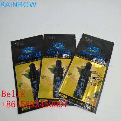 Three Side Seal Plastic Packing Bags PET / VMPET / PE Material For Vape Pen
