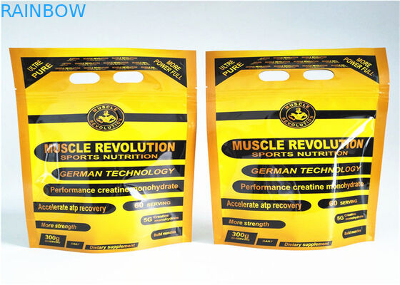 120 - 150 Microns Plastic Pouches Packaging Gravnre Printing 20000 Pcs MOQ