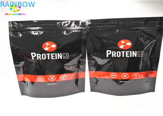 120 - 150 Microns Plastic Pouches Packaging Gravnre Printing 20000 Pcs MOQ