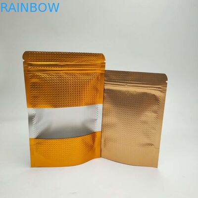 Aluminum Stand Up Pouches 200g / 250g Logo Customized For Coffee Beans