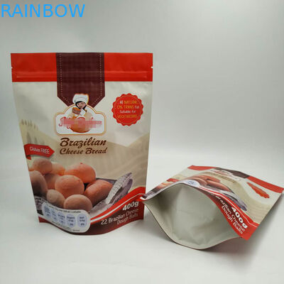 Custom Printing Snack Bag Packaging , Chips Bags Packaging With Zipper