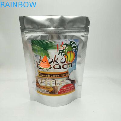 Customized Size Plastic Pouches Packaging , Stand Up Aluminum Foil Bag