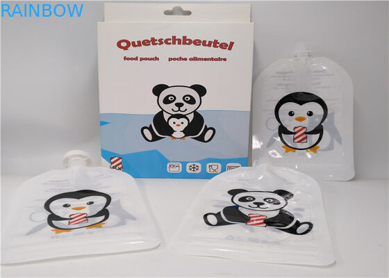 Custom Printing Transparent Spout Pouch Packaging