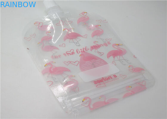 Custom Printing Transparent Spout Pouch Packaging
