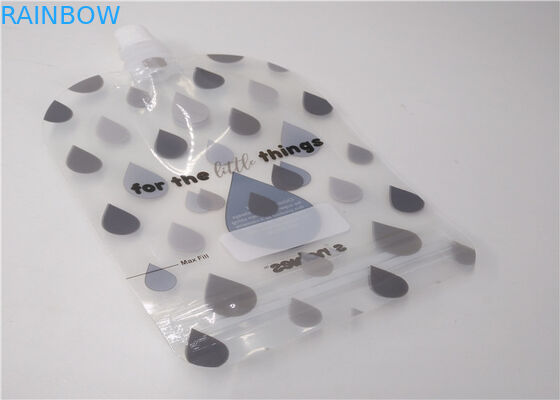 Custom Printing Transparent Spout Pouch Packaging