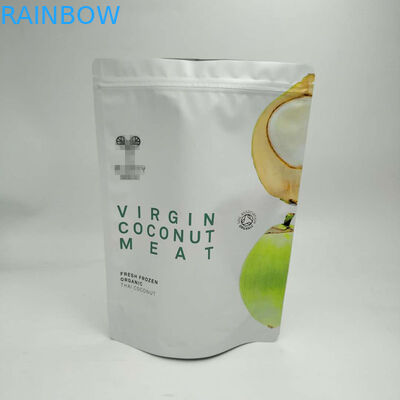 Custom Self Seal Plastic Zipper Bags Aluminum Foil For Nutrition Protein Powder