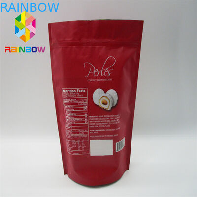 k Plastic Pouch Bag Foil Laminated For Coffee / Candy / Dried Fruit