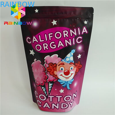 Foil Laminated Snack Bag Packaging Food Grade 100 - 150 Micron Thickness