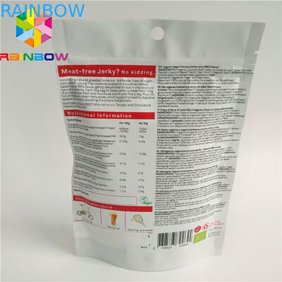 Foil Laminated Snack Bag Packaging Food Grade 100 - 150 Micron Thickness