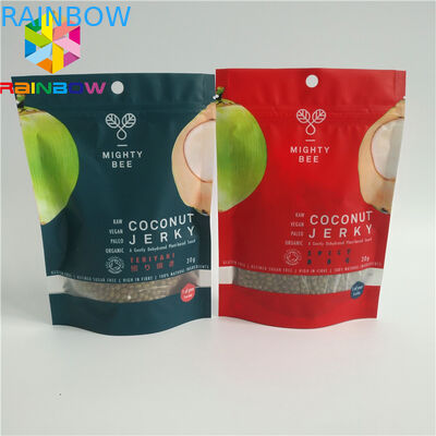 Foil Laminated Snack Bag Packaging Food Grade 100 - 150 Micron Thickness